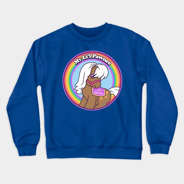 My Lil Pawnee Crewneck Sweatshirt by harebrained